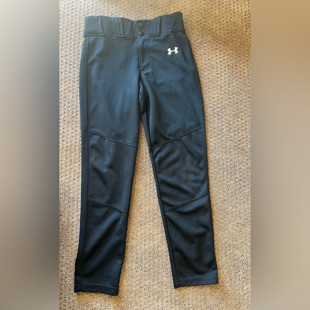 Boys' UA Utility Closed Baseball Pants.